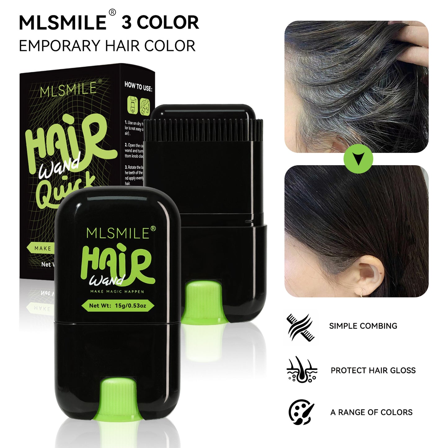 Hairstyling Stick comb