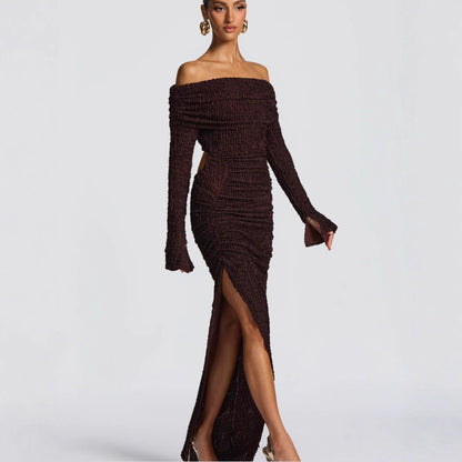 Women's Off-shoulder Dress